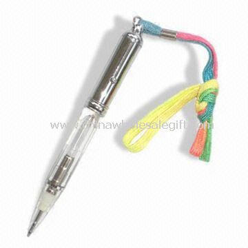 LED lys Pen med 7 farver og streng, egnet til kampagner