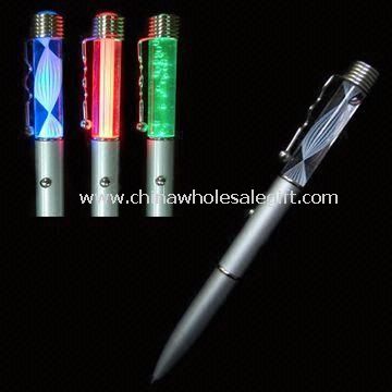 LED Slim Pen with Different LED Colors Available