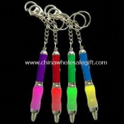LED Light Pen with Soft Grip and Keychain images