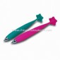 Ballpoint Novelty Pen, Made of Silicone, Measuring 1.3 x 13cm small picture