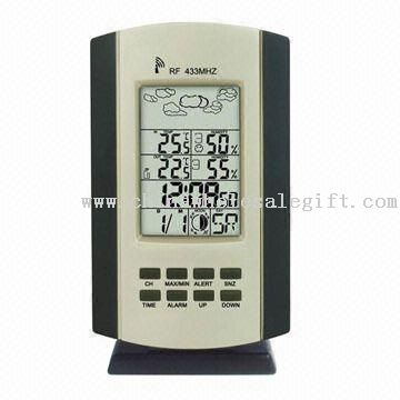 140 x 80 x 43mm Calendario de Mesa, disponible con alarma y Repetir, Wireless Weather Station