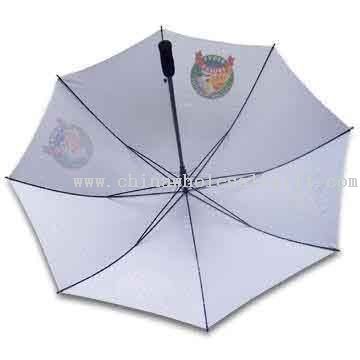 30 inch promoţionale Golf Umbrella cu cadru de Metal negru