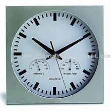 Promotional Wall Clock with Weather Station Function images