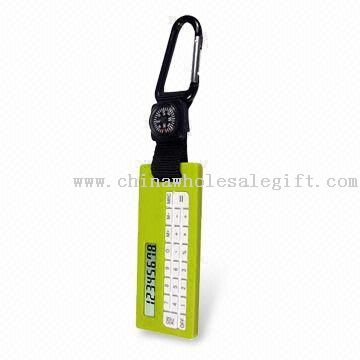 Mmultifunction Calculator with Compass and Carabiner