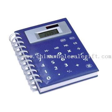 Promotional Notebook Calculator with Battery