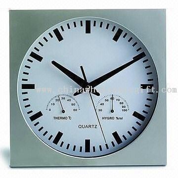 Promotional Wall Clock with Weather Station Function
