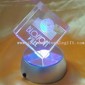 Crystal 3-D Laser Cube / Block, Couleurs Differnt et les tailles sont disponibles small picture