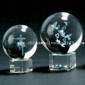 Laser-Engraved Crystal Ball, Available in Customized Designs small picture