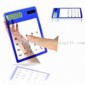 Thin Transparent Touching Screen Calculator with Solar Power, Measuring 12 x 8.2 x 0.6cm small picture