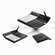 Calculatrice de bureau avec Eco-memo conseil et Mini USB Keyboard images