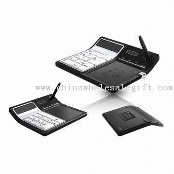 Calculator de birou cu Eco-memo bord şi Mini USB tastatura