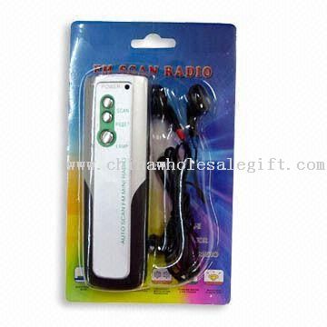 Promotional Radio for 8 Channels, with Fashionable Shape and Portable Design