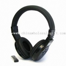 FM Headphone Radio/Wireless Earphones with 60dB SN Ratio, Supports High Sensitive FM Radio images