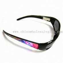 Flashing Sonnenbrille, kann die Batterie wechseln und kann wie Sonnenbrillen verwendet werden images