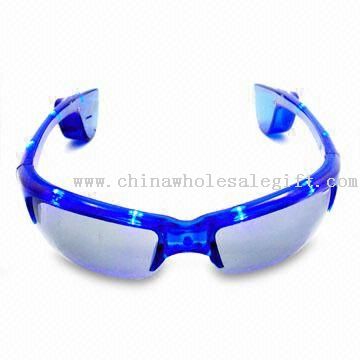 LED Flashing Sunglasses, Can Block Intense Sunlight During Daytime, Ideal for Disco or Concerts