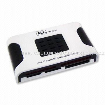 60-in-1 Card Reader avec le taux de transfert jusqu'à 480 Mbit / s et USB 2.0 Interface