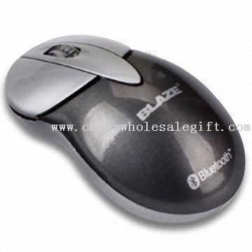 800dpi Bluetooth bezdrátová myš, měří 8 x 4 x 3,5 cm