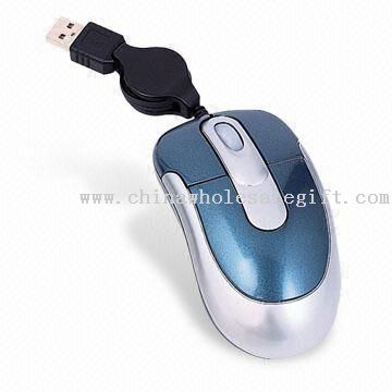 Komfortabel 3D optisk mus med høy oppløsning, egnet til venstre eller høyre hånd perfekt