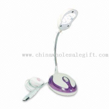 Novela USB Mouse lámpara, Apto para regalos promocionales, disponibles en diversos tipos de Gadgets USB