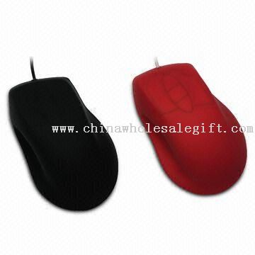 Waterproof Optical Mouse, Made of Silicone with CE, FCC, RoHS Certificate