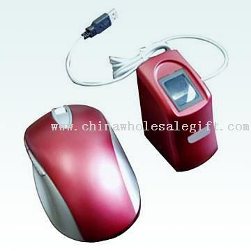 Миші бездротові відбитків пальців використовується в справі захисту безпеки інформації, що зберігається в комп'ютері