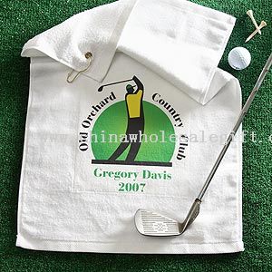 Пользовательские гольф полотенце