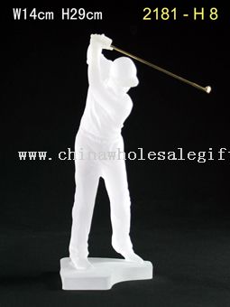 Golf sport statues