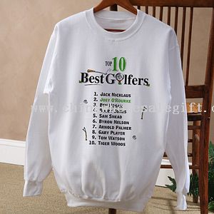 Golfers Adult Sweatshirt