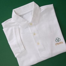 Polo personalizate brodate Shamrock images