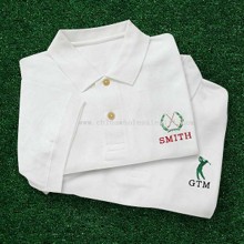 Gestickte Golf Polo-Shirt images