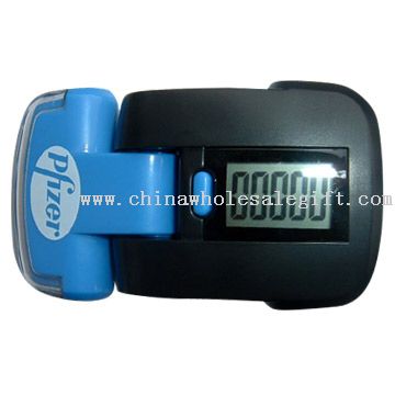 Pedometer with Strong LED Flashlights