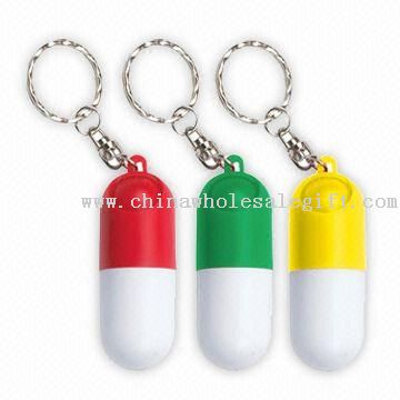 Pill Case with Keyring