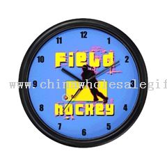 Field Hockey Wall Clock