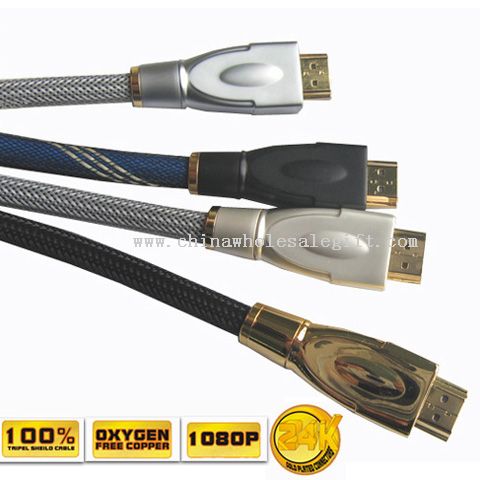HDMI-auf-HDMI-Kabel mit Metallgehäuse