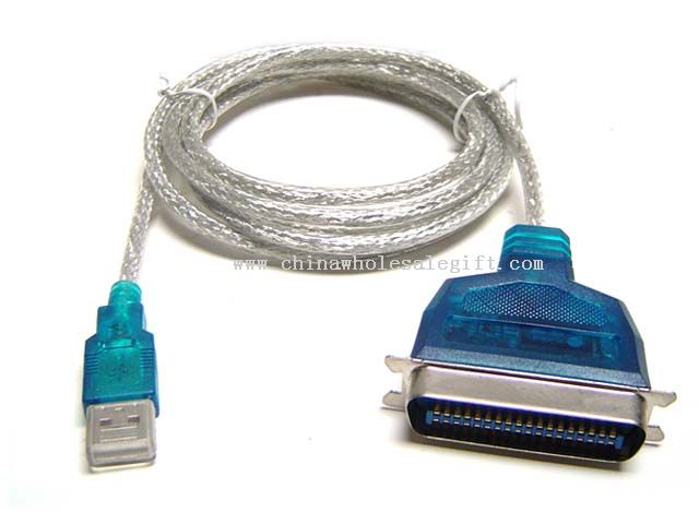 USB к кабелю адаптера принтера параллель/IEEE 1284