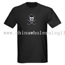 Hockey Skull mørk t-skjorte images