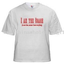 Im el entrenador-Red White T-Shirt images
