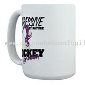 Hockey por Choice taza grande images