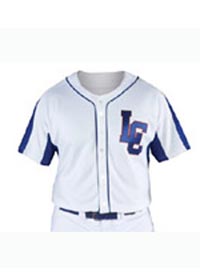 Adult Home Run Button Front Color Block Jersey