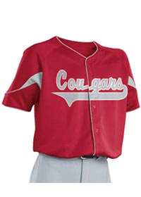 Adult Wave Button Front Jersey