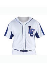 Adult Home Run Button Front Color Block Jersey images