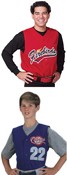 Youth and Adult Pro-Style Six Button Baseball Jerseys images