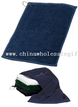 Full Color brodés ou imprimés serviettes de golf