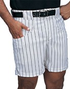 Mens garis-garis Pro berat Softball celana pendek images