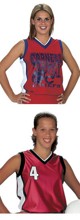 Frauen und M&auml;dchen Dazzle Sleeveless Fu&szlig;ball Trikots images