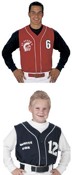 Sleeveless Pro Weight 6-Button Baseball Jersey images