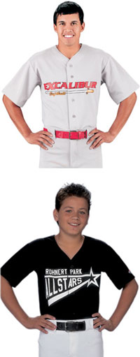 Pro Weight 6-Button Baseball Jersey
