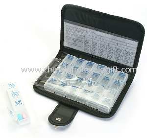 28 compartments pill wallets