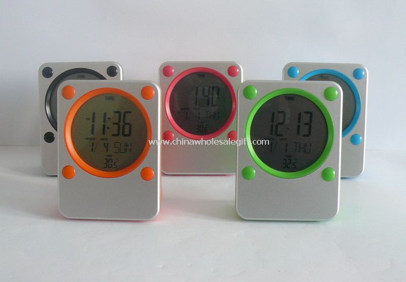 Mini Alarm LCD Clock