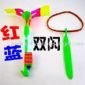 Two Colors LED Emitting Rocket Toy small picture